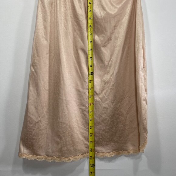 Givenchy UnderDressings Vintage Slip Skirt 1980s Beige Half Slip Medium - Picture 6 of 6